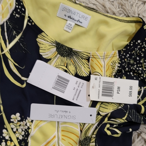 Robbie Bee Signature Petite Floral Print Sarong Dr - Picture 5 of 7